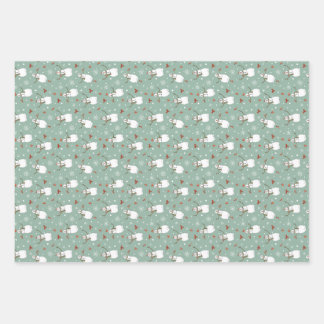 Gathering Friends Wrapping Paper Set of 3 Sheets