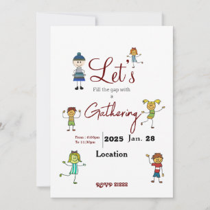 Gathering  invitation