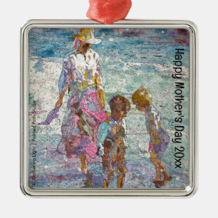Gathering Light © – Fine Art Custom 20XX Metal Ornament