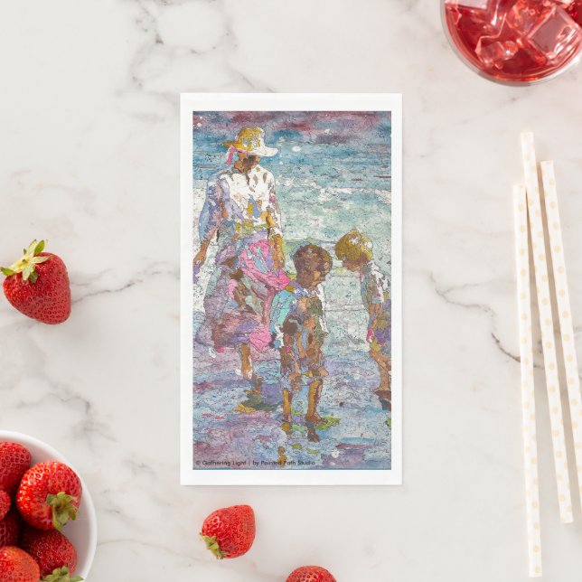 Gathering Light © – Fine Art Paper Guest Towels (Insitu)