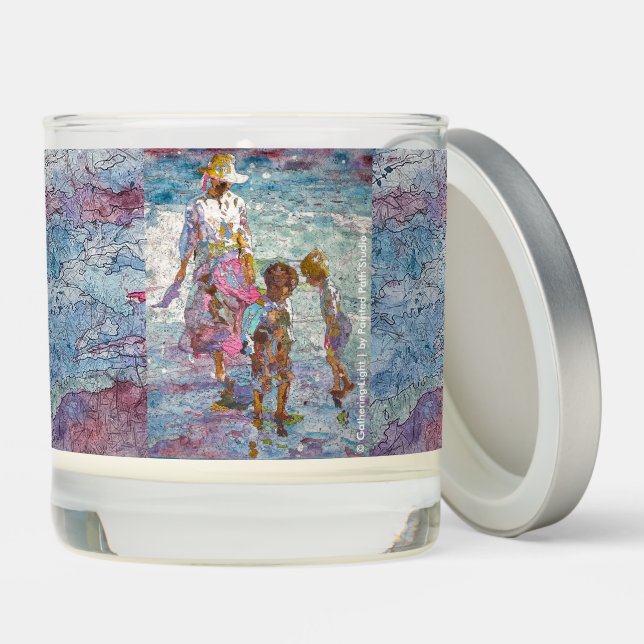 Gathering Light © – Fine Art Scented Candle (Lid)