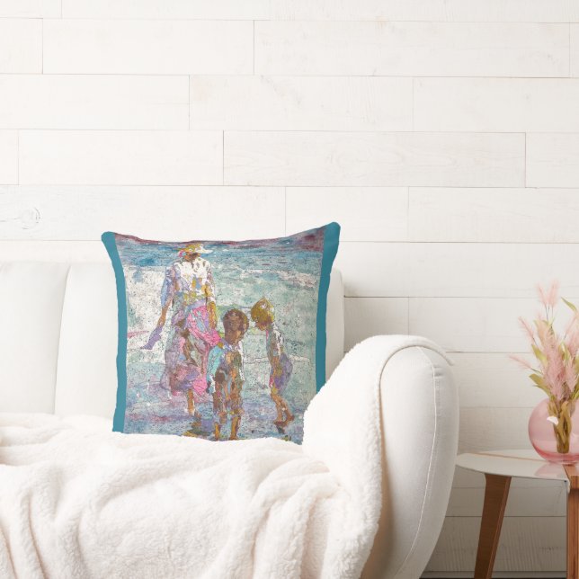 Gathering Light © – Fine Art Throw Pillow (Couch)