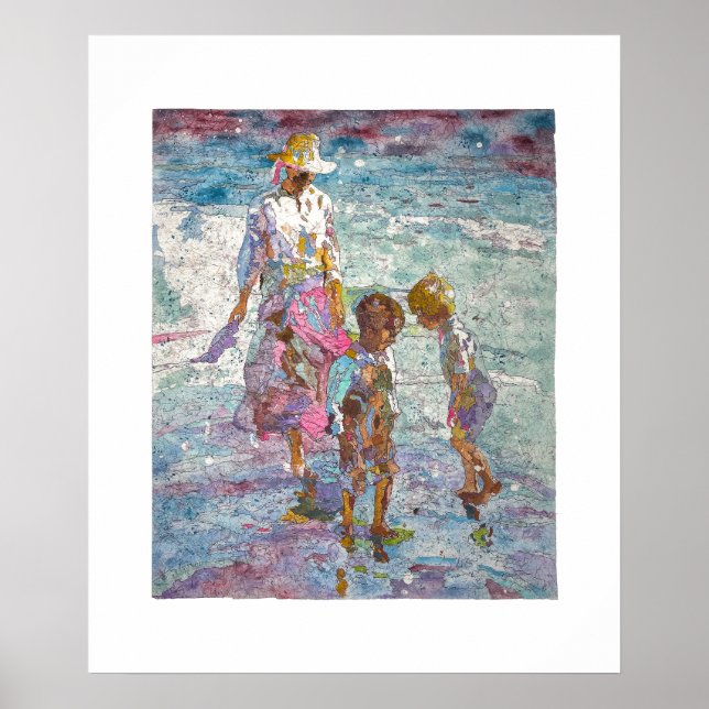 Gathering Light © – Framed Fine Art Poster (Front)