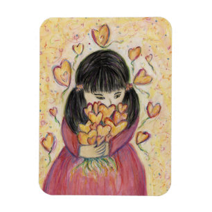 Gathering Love Hearts Inspirational Fridge Magnets
