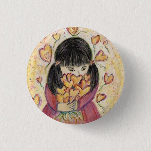 Gathering Love Hearts Lapel Pin Buttons