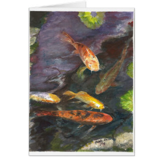 Gathering of Koi fish Cards