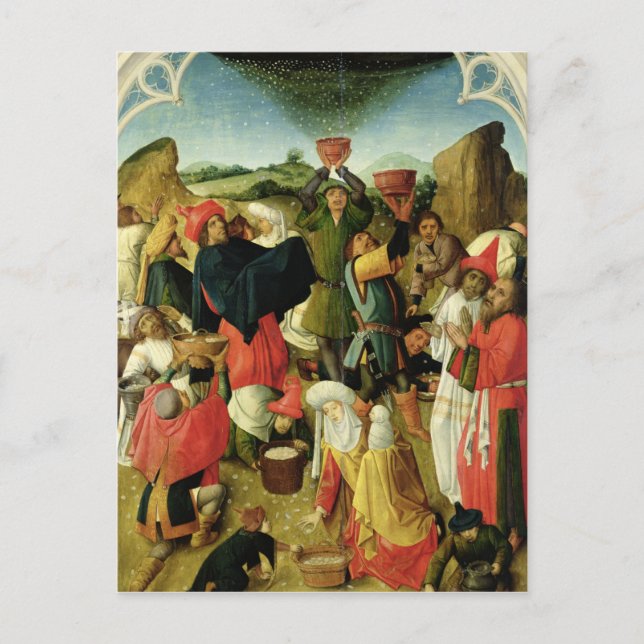 Gathering of the Manna Postcard (Front)