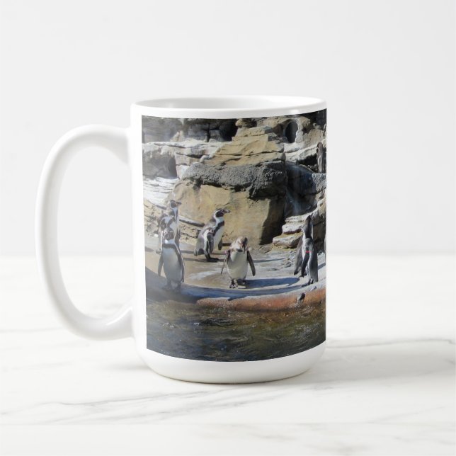 Gathering of the Penguins Coffee Mug (Left)