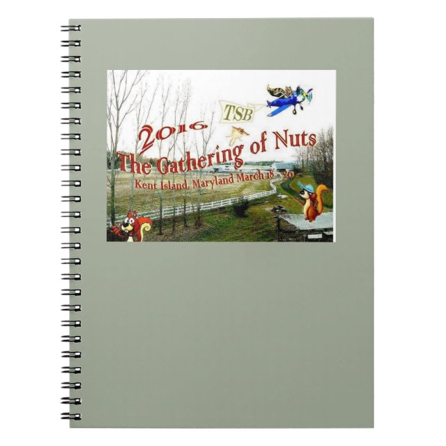 Gathering Spiral Notebook (Front)