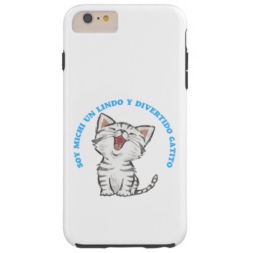 gatito lindo Funda para iPhone / iPad Tough iPhone 6 Plus Case