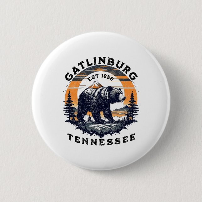 Gatlinburg  button (Front)
