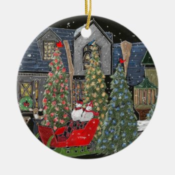 Gatlinburg Christmas Ornament by glorykmurphy at Zazzle