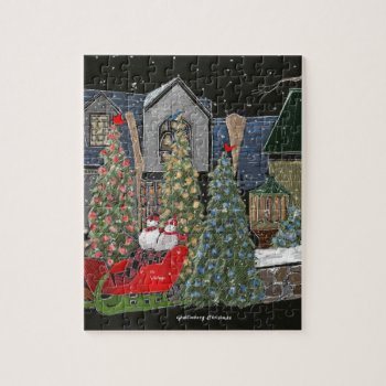 Gatlinburg Christmas Puzzle by glorykmurphy at Zazzle