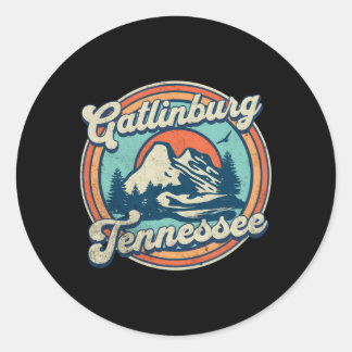 Gatlinburg Classic Round Sticker