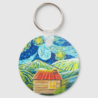 Gatlinburg Scene Keychain