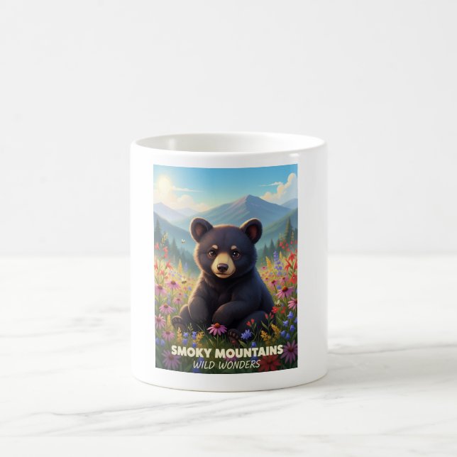 Gatlinburg Smokey Mountains Wild Wonders Coffee Mug (Center)