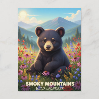 Gatlinburg Smokey Mountains Wild Wonders Postcard