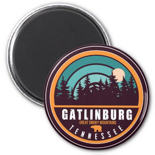 Gatlinburg Tennessee Bear Smoky Mountains Magnet
