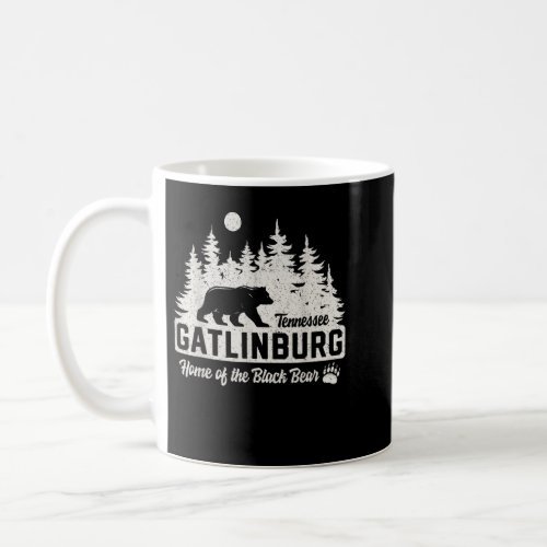 Gatlinburg Tennessee Black Bear Great Smoky Mounta Coffee Mug