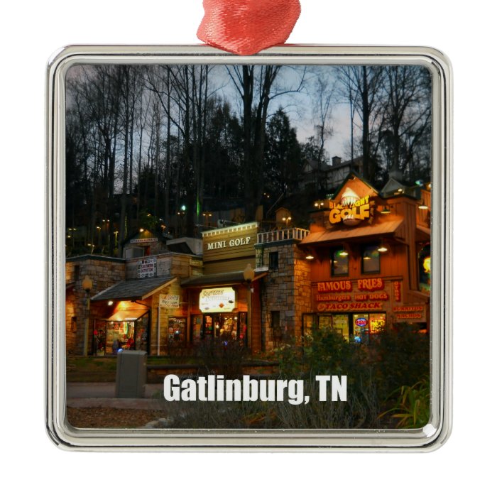 Gatlinburg, Tennessee Christmas Ornament