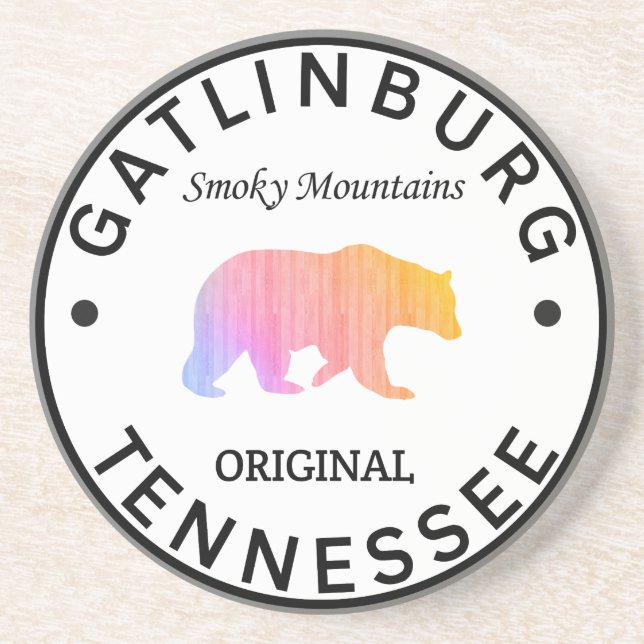 Gatlinburg Tennessee Great Smoky Mountains Coaster (Front)