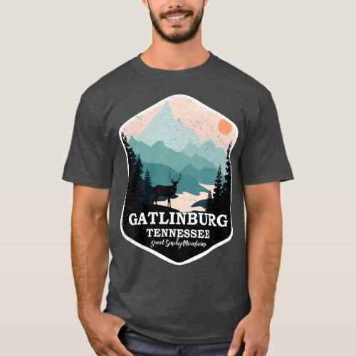 Gatlinburg Tennessee Great Smoky Mountains Hiking  T_Shirt