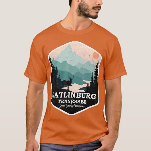 Gatlinburg Tennessee Great Smoky Mountains Hiking  T_Shirt