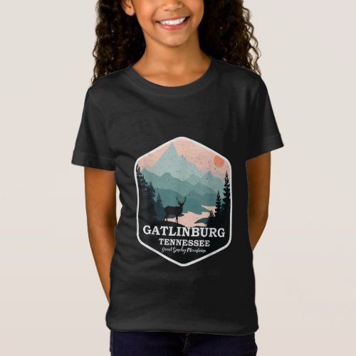 Gatlinburg Tennessee Great Smoky Mountains Hiking T_Shirt