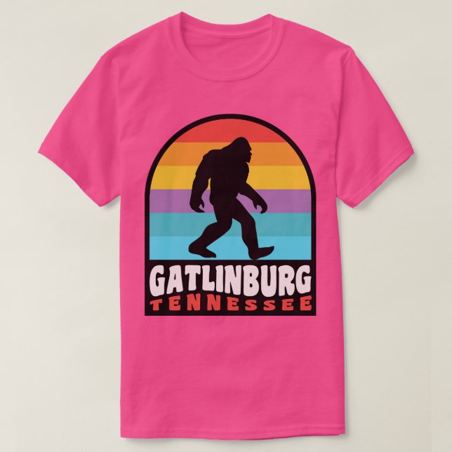Gatlinburg Tennessee Great Smoky Mountains T-Shirt (Design Front)