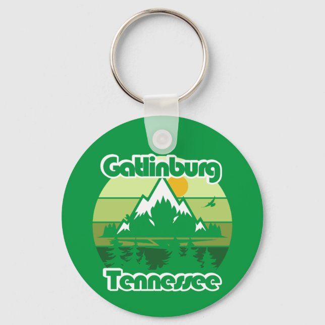 Gatlinburg Tennessee Keychain (Front)