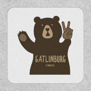 Gatlinburg Tennessee Peace Bear Patch