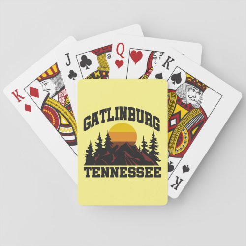 GatlinburgTennessee Playing Cards
