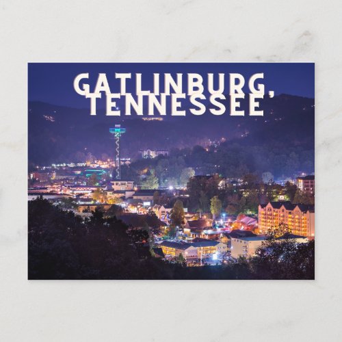 Gatlinburg Tennessee Postcard
