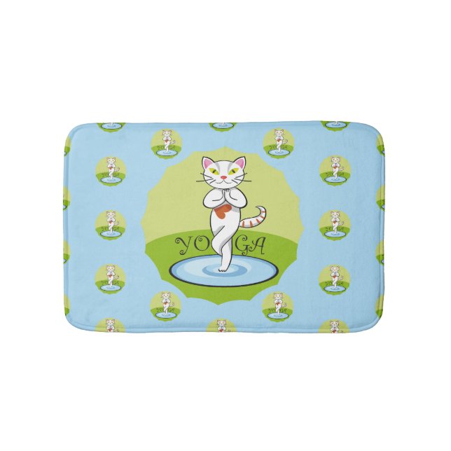 Gato Yoga Bath Mat (Front)