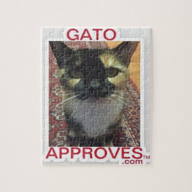 GatoApproves Jigsaw Puzzle (Vertical)