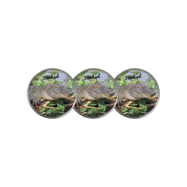 Gator - Alligator - Ball Markers (3 Up)