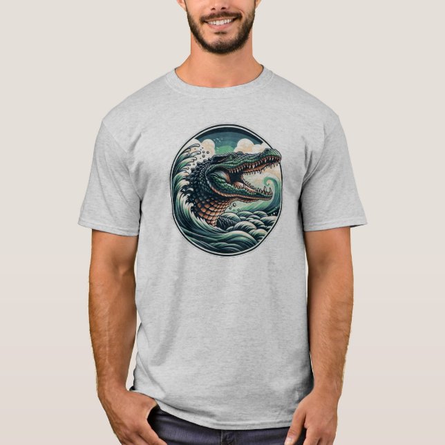 Gator Attack  T-Shirt (Front)