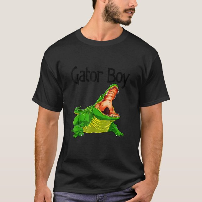 Gator Boy       Women Alligator     T-Shirt (Front)