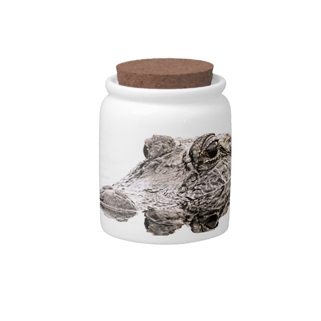 Gator Candy Jar (Front)
