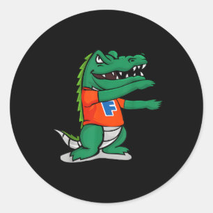 Gator Chomp Gator Boys Stay Hot  Classic Round Sticker