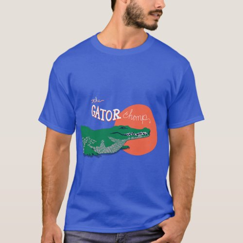 Gator Chomp T_shirt by Deb Jeffrey