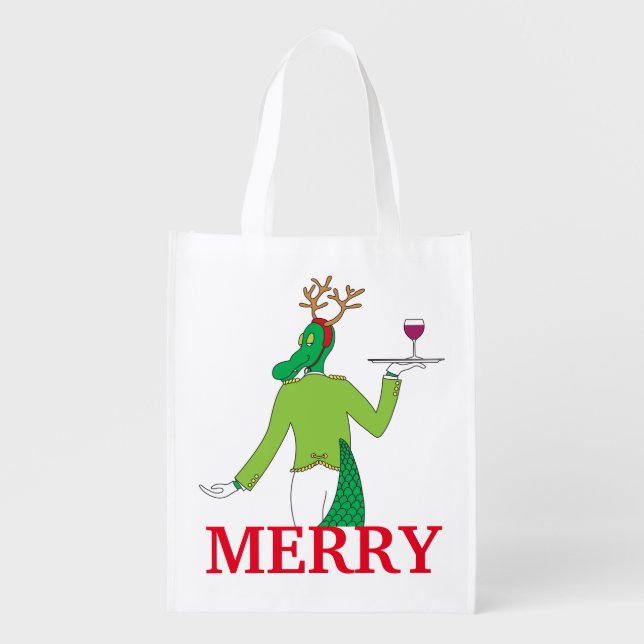 Gator Christmas Bag (Front)