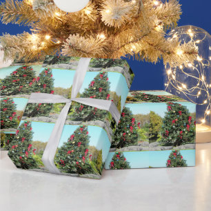 Gator Christmas Tree Wrapping Paper Roll