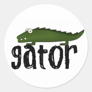 Gator Classic Round Sticker