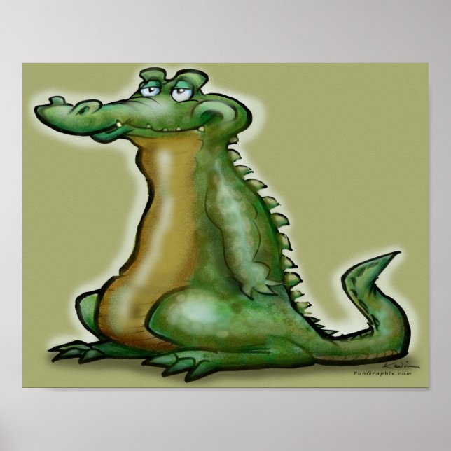 Gator Dude Poster (Front)