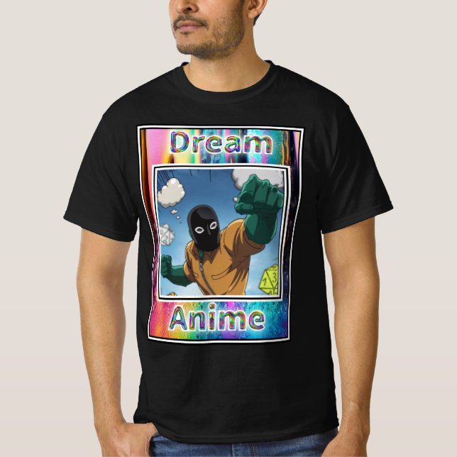 Gator Gamer Dream Anime T-Shirt (Front)