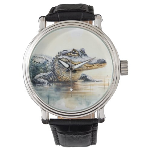 Gator Grandeur REF173 _ Watercolor Watch