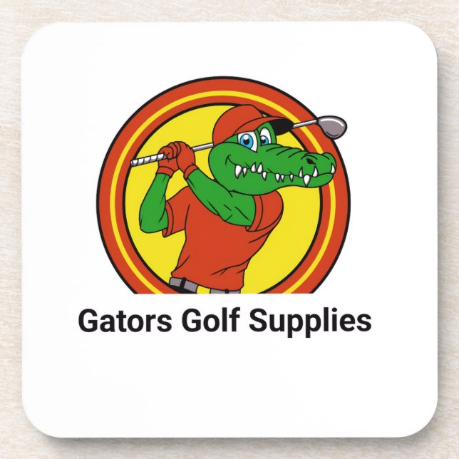 Gator Hard plastic coaster (Front)