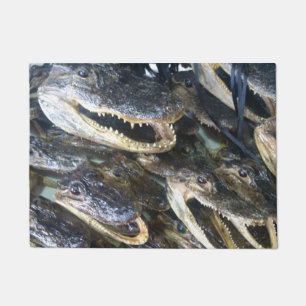 Gator Head Door Mat