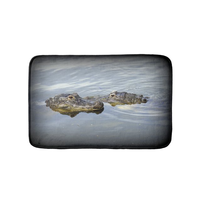Gator Love Bathroom Mat (Front)